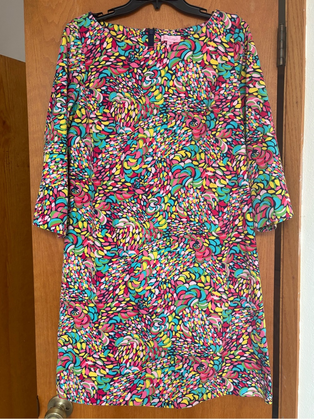 EUC Lilly Pulitzer Shauna fall dress in Booty Caw 10